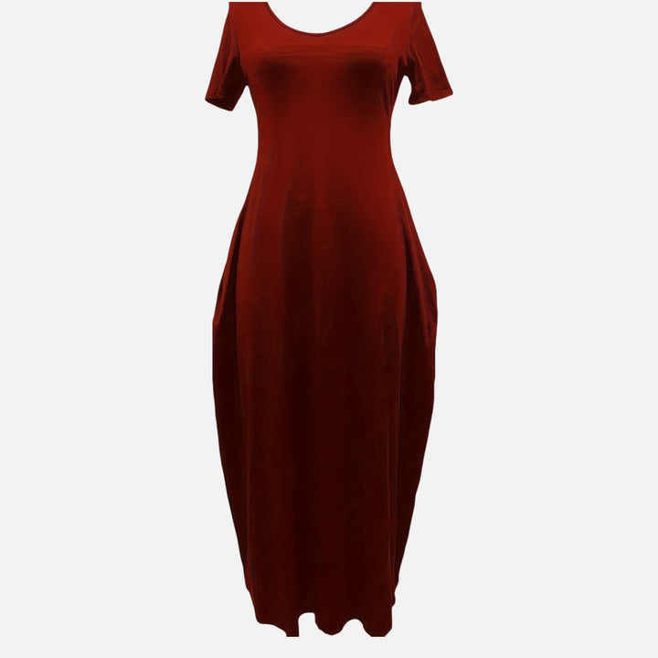 Old Cavendish| Women’s Comfortable Maxi Dress Short Sleeve Everyday