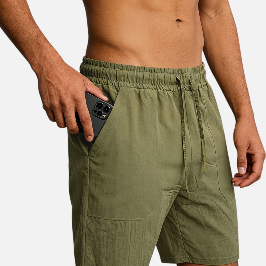 Old Cavendish  | Men’s Lightweight Shorts Drawstring Timeless Minimalist