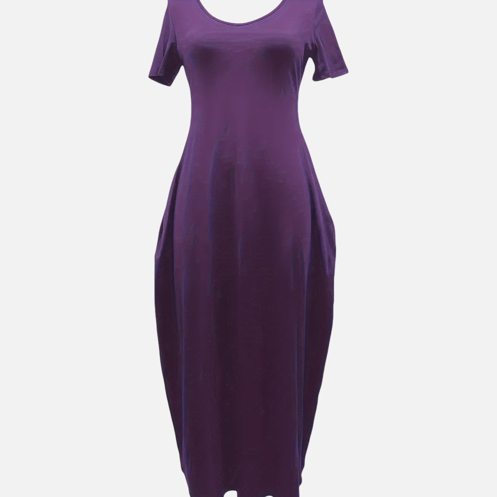 Old Cavendish| Women’s Comfortable Maxi Dress Short Sleeve Everyday