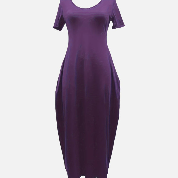 Old Cavendish| Women’s Comfortable Maxi Dress Short Sleeve Everyday