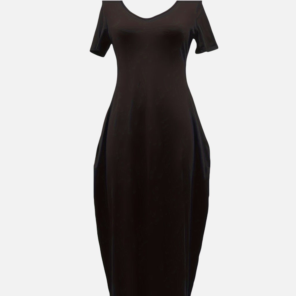 Old Cavendish| Women’s Comfortable Maxi Dress Short Sleeve Everyday