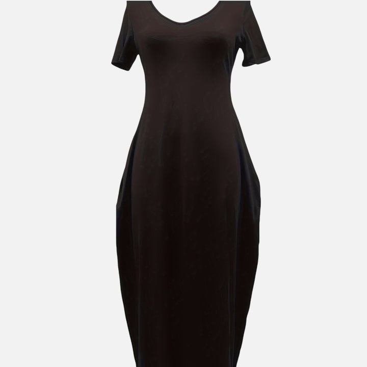 Old Cavendish| Women’s Comfortable Maxi Dress Short Sleeve Everyday