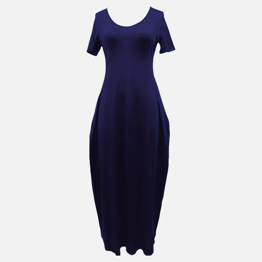 Old Cavendish| Women’s Comfortable Maxi Dress Short Sleeve Everyday