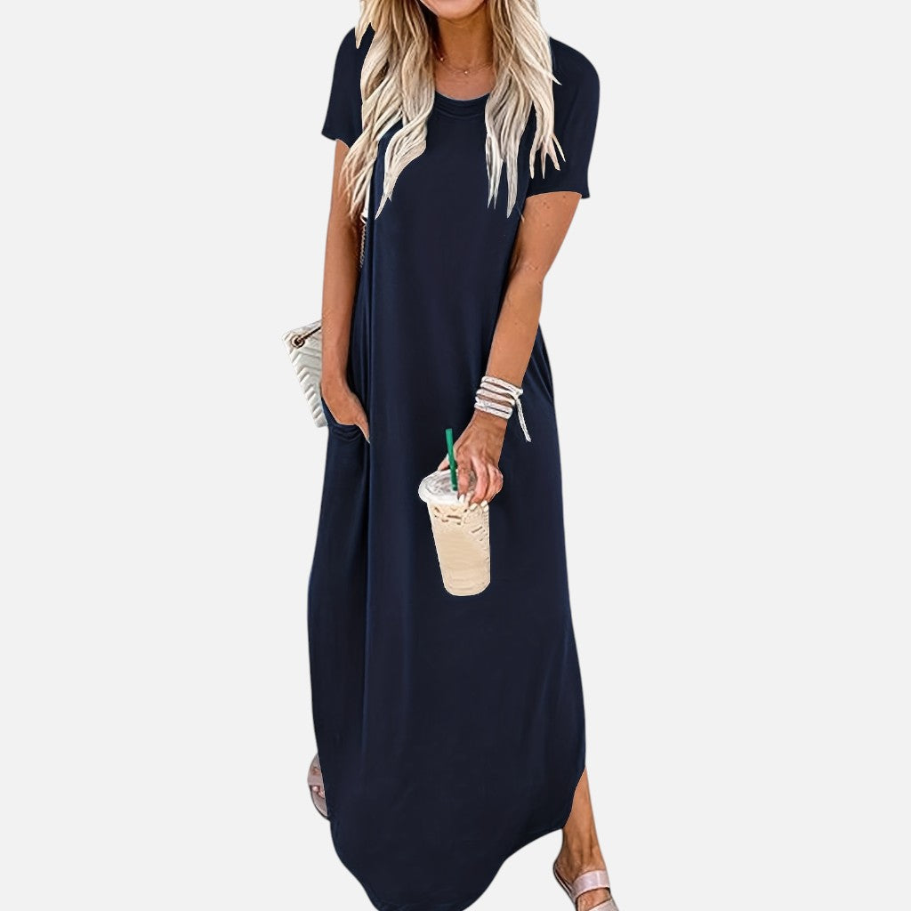 Old Cavendish  | Women’s Comfortable Maxi Dress Loose Fit Everyday Wear