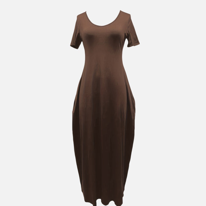 Old Cavendish| Women’s Comfortable Maxi Dress Short Sleeve Everyday