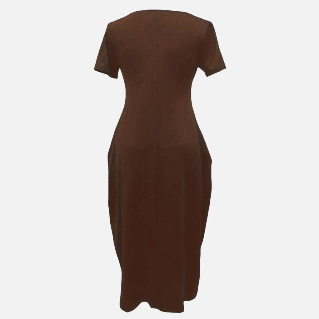 Old Cavendish| Women’s Comfortable Maxi Dress Short Sleeve Everyday