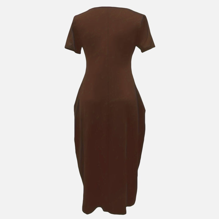 Old Cavendish| Women’s Comfortable Maxi Dress Short Sleeve Everyday