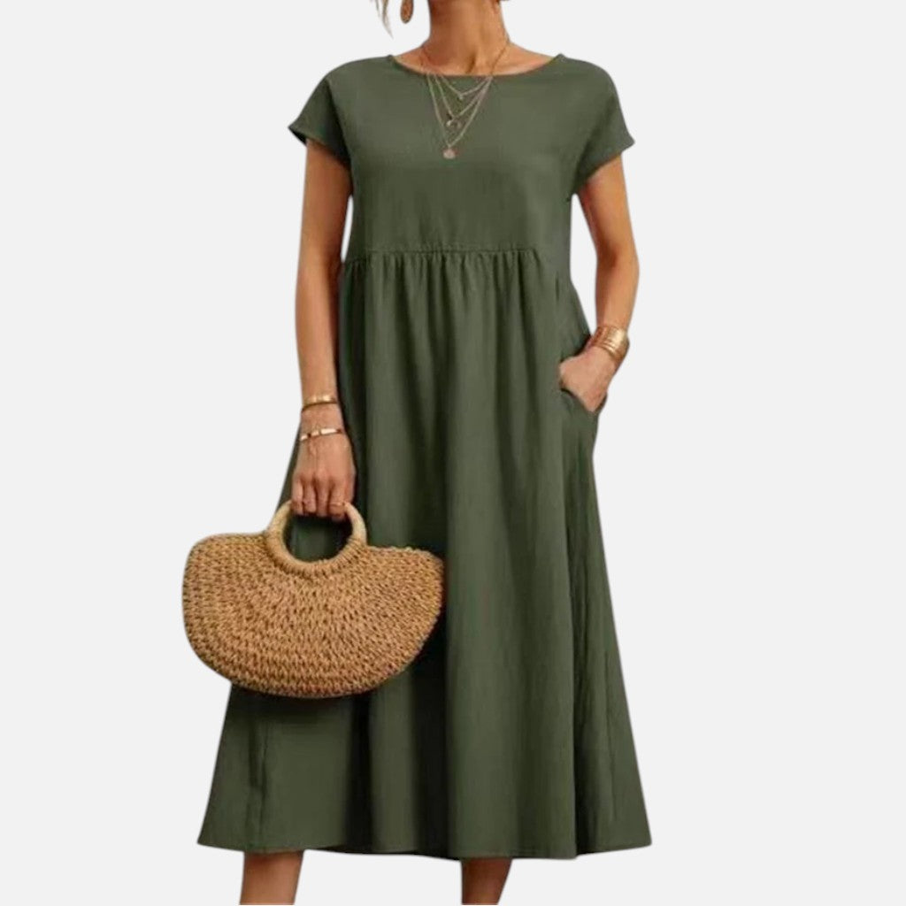Old Cavendish | Women’s Maxi Summer Dress – Lightweight Breathable Comfortable Elegant Casual Holiday Everyday Fit