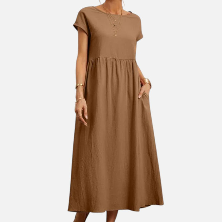 Old Cavendish | Women’s Maxi Summer Dress – Lightweight Breathable Comfortable Elegant Casual Holiday Everyday Fit