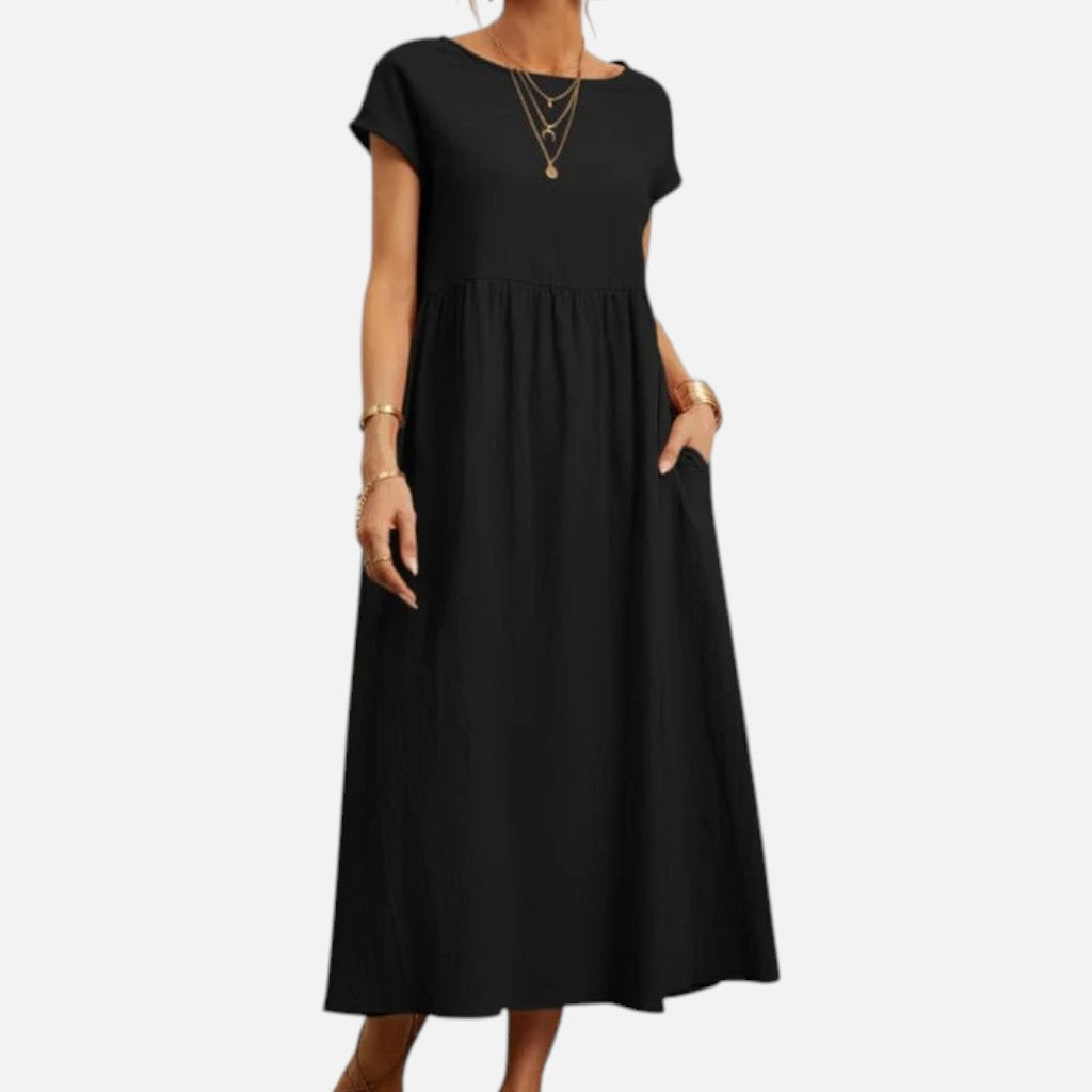 Old Cavendish | Women’s Maxi Summer Dress – Lightweight Breathable Comfortable Elegant Casual Holiday Everyday Fit