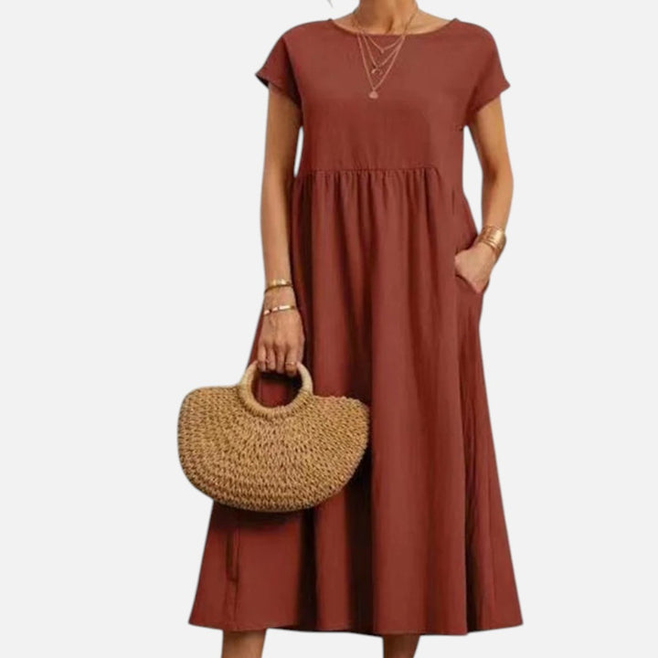 Old Cavendish | Women’s Maxi Summer Dress – Lightweight Breathable Comfortable Elegant Casual Holiday Everyday Fit