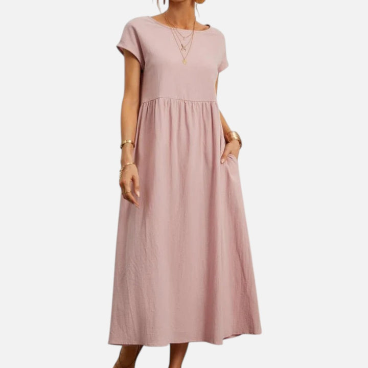 Old Cavendish | Women’s Maxi Summer Dress – Lightweight Breathable Comfortable Elegant Casual Holiday Everyday Fit
