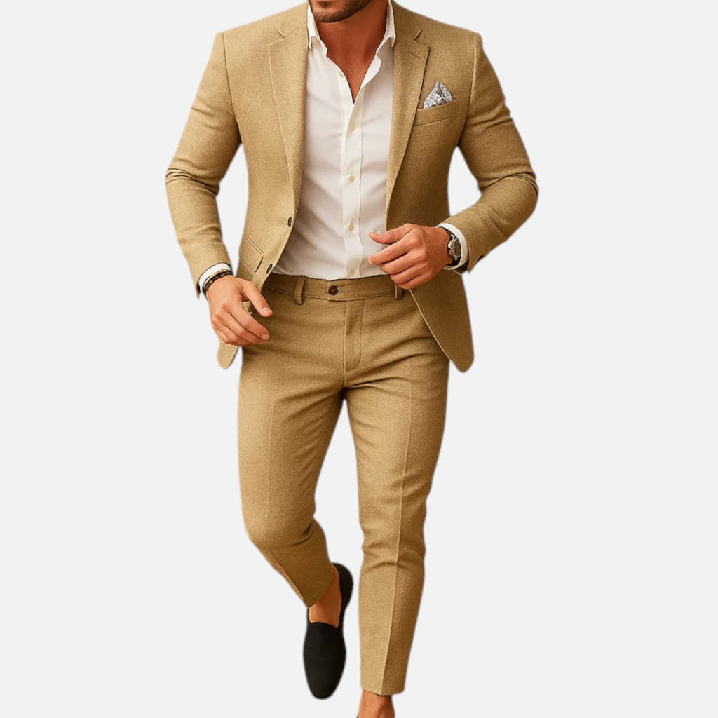 Old Cavendish  | Slim fit suit with blazer and trousers for men