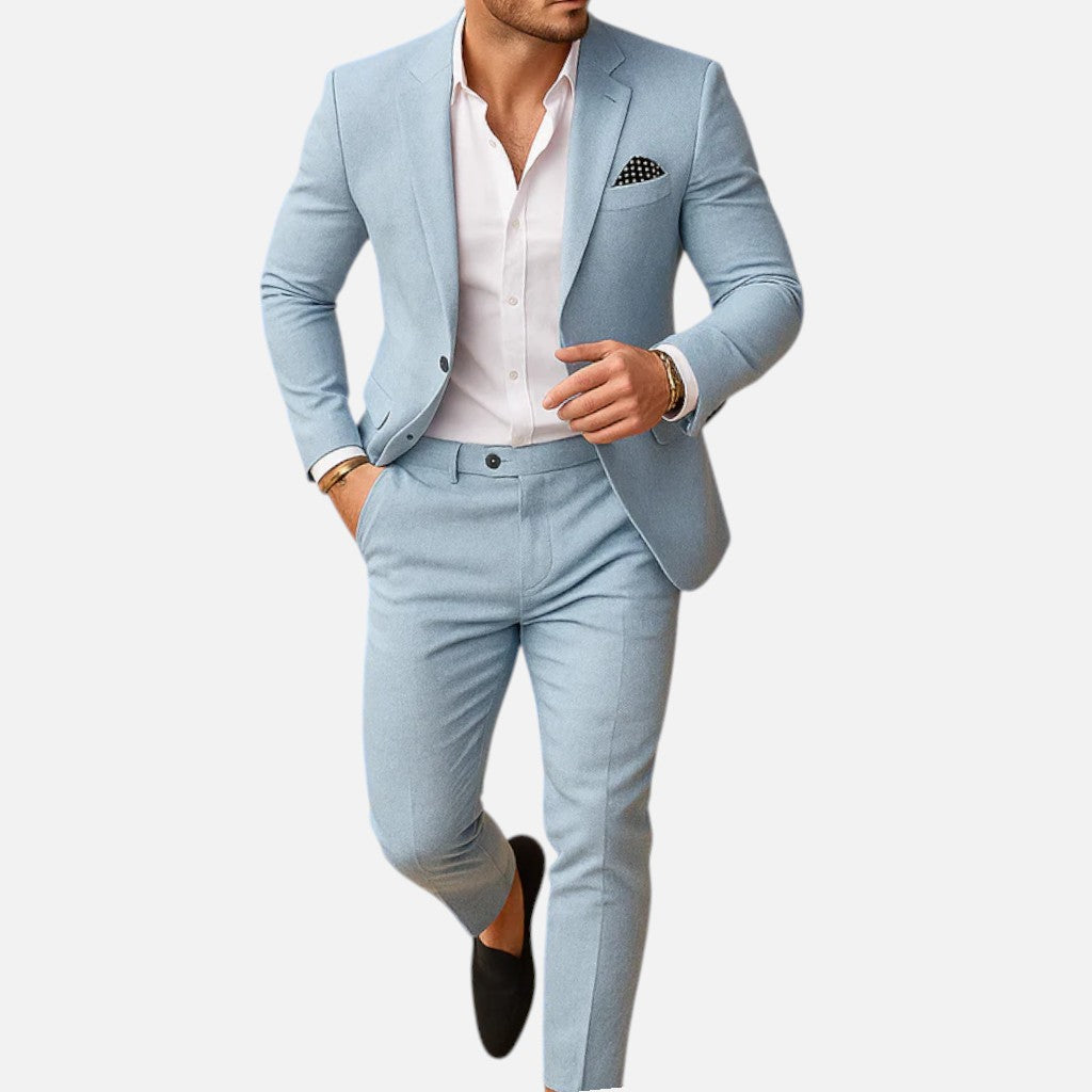 Old Cavendish  | Slim fit suit with blazer and trousers for men