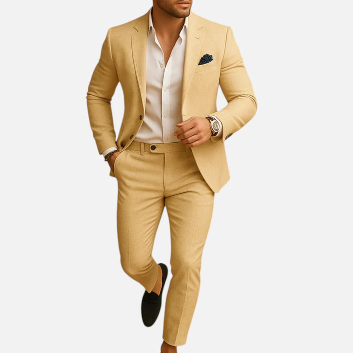 Old Cavendish  | Slim fit suit with blazer and trousers for men