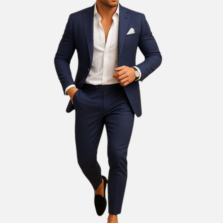 Old Cavendish  | Slim fit suit with blazer and trousers for men